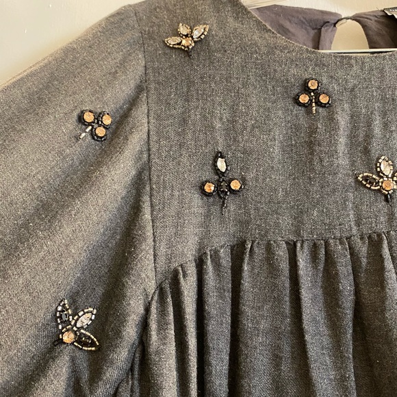 Zara Beaded Embellished Dress / Tunic - Picture 2 of 7